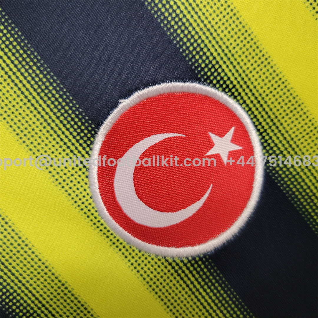 Unitedfootballkit.com | Retro Fenerbahce 13-14 Home Stadium Jersey -Customize Name, Number and Patch | Worldwide Shipping