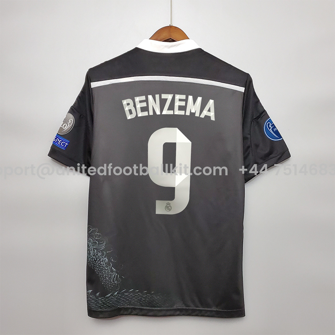 Unitedfootballkit.com | Retro Real Madrid 14-15 Third Away Jersey -Customize Name, Number and Patch | Worldwide Shipping
