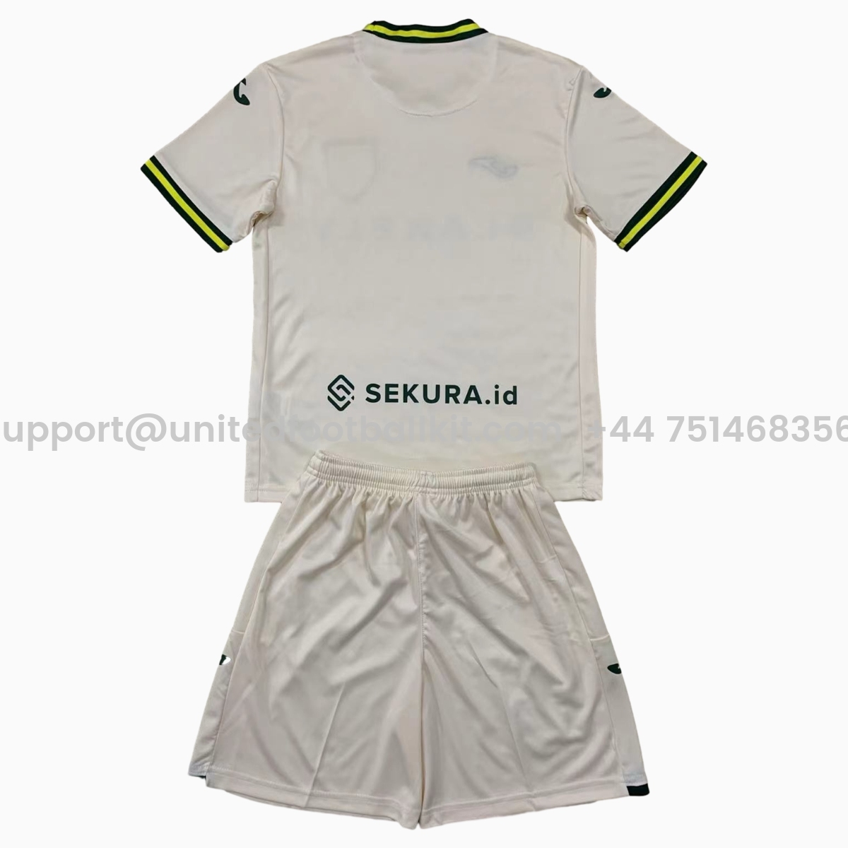 Unitedfootballkit.com | Norwich City 24-25 Third Kids Kit -Customize Name, Number and Patch | Worldwide Shipping