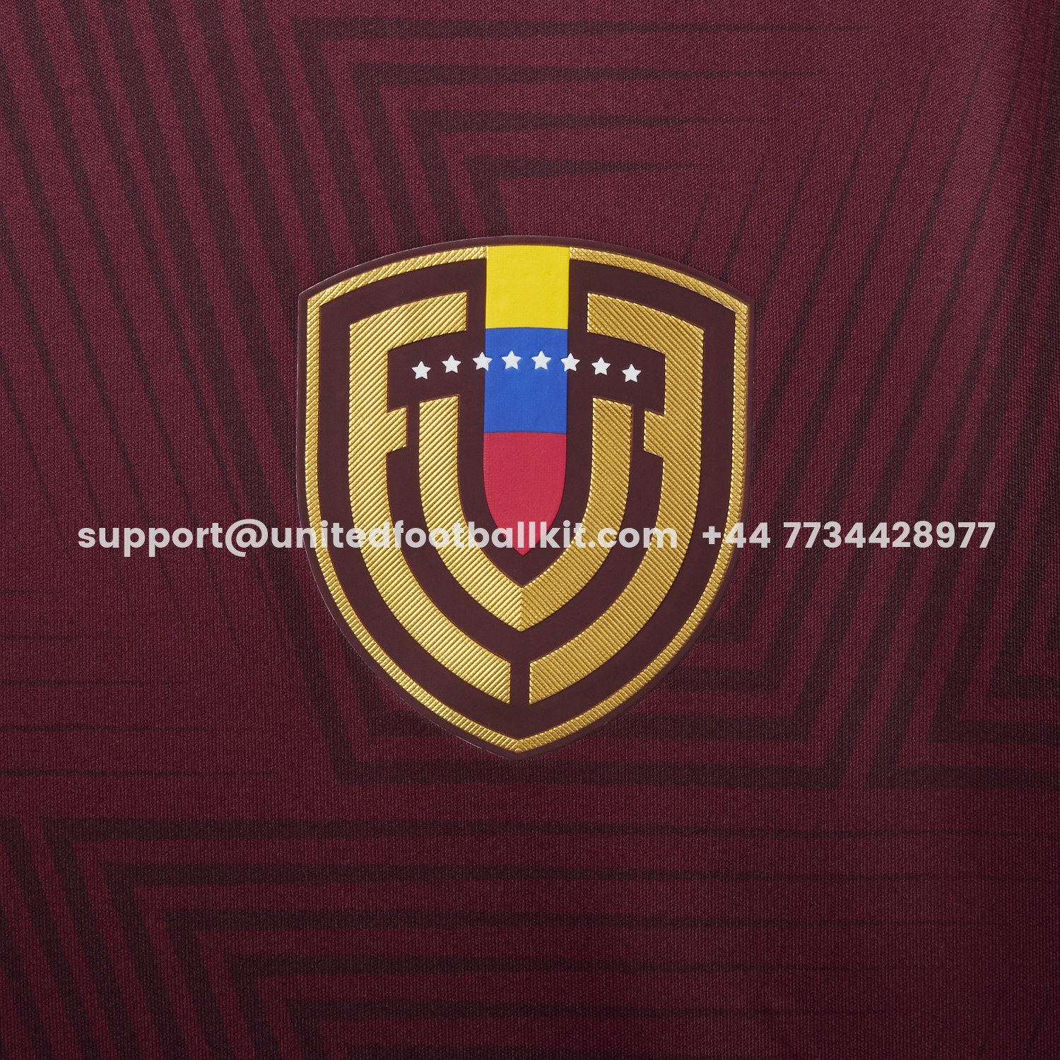 Unitedfootballkit.com | Venezuela 2026 Home Jersey - Fans Version -Customize Name, Number and Patch | Worldwide Shipping
