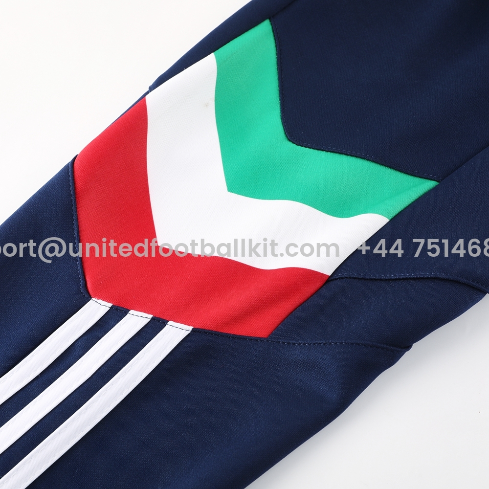 Unitedfootballkit.com | Italy 24-25 Training Hoodie Set - Royal Blue Hoodie and Pants -Customize Name, Number and Patch | Worldwide Shipping