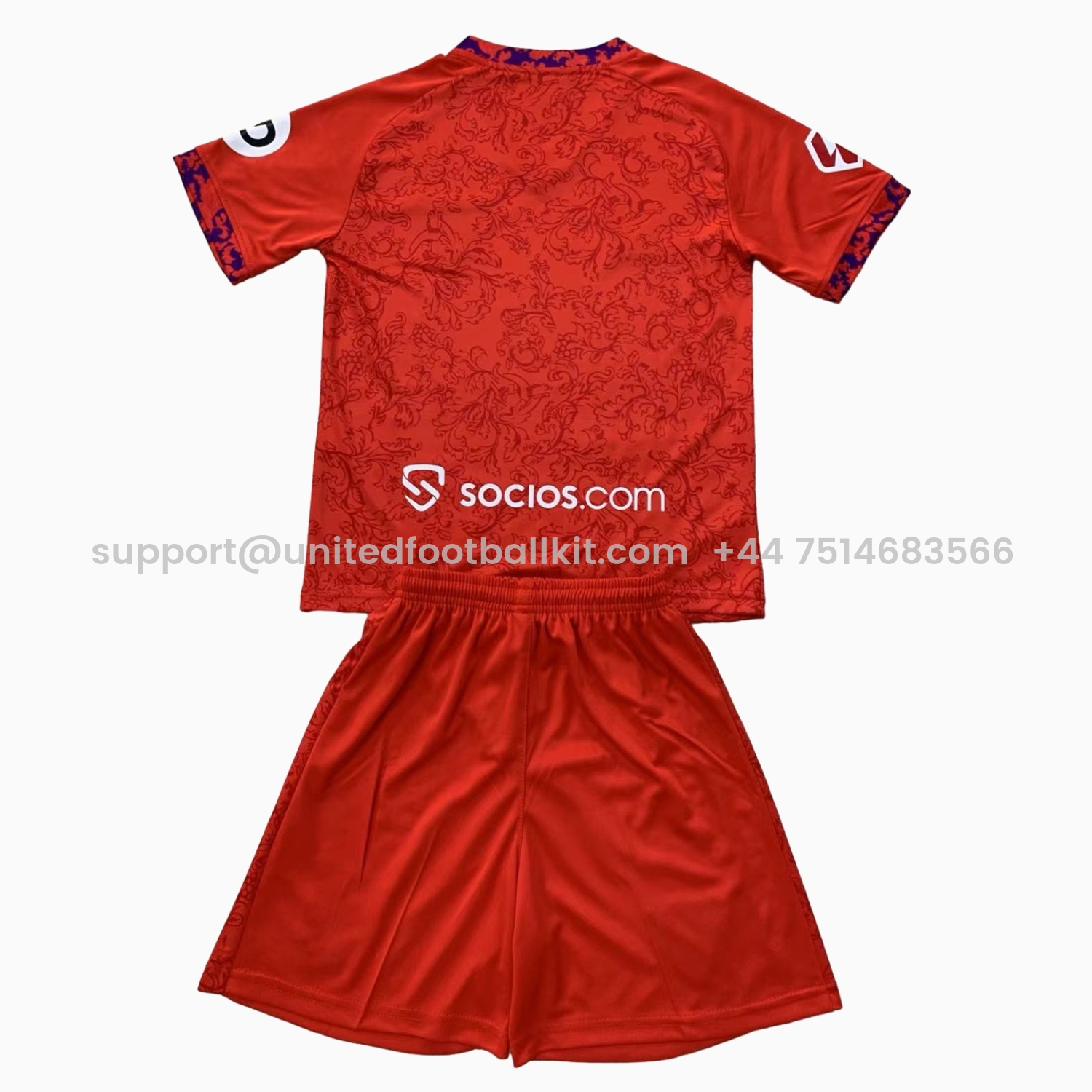 Unitedfootballkit.com | Sevilla FC 24-25 Away Men's Adult Jersey Set - Fans Version -Customize Name, Number and Patch | Worldwide Shipping