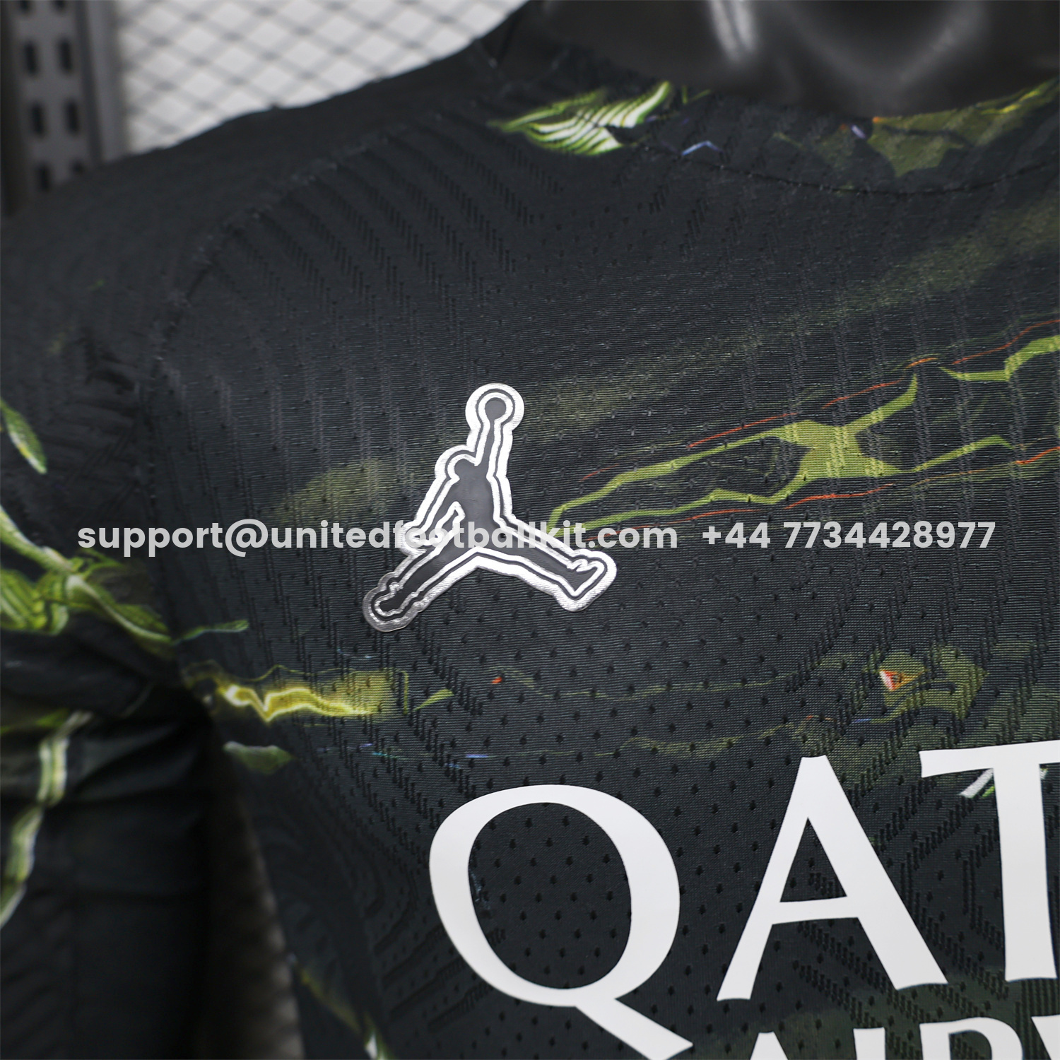 Unitedfootballkit.com | Paris Saint-Germain PSG 25-26 Night Version Fifth Long Sleeves Jersey - Player Version -Customize Name, Number and Patch | Worldwide Shipping