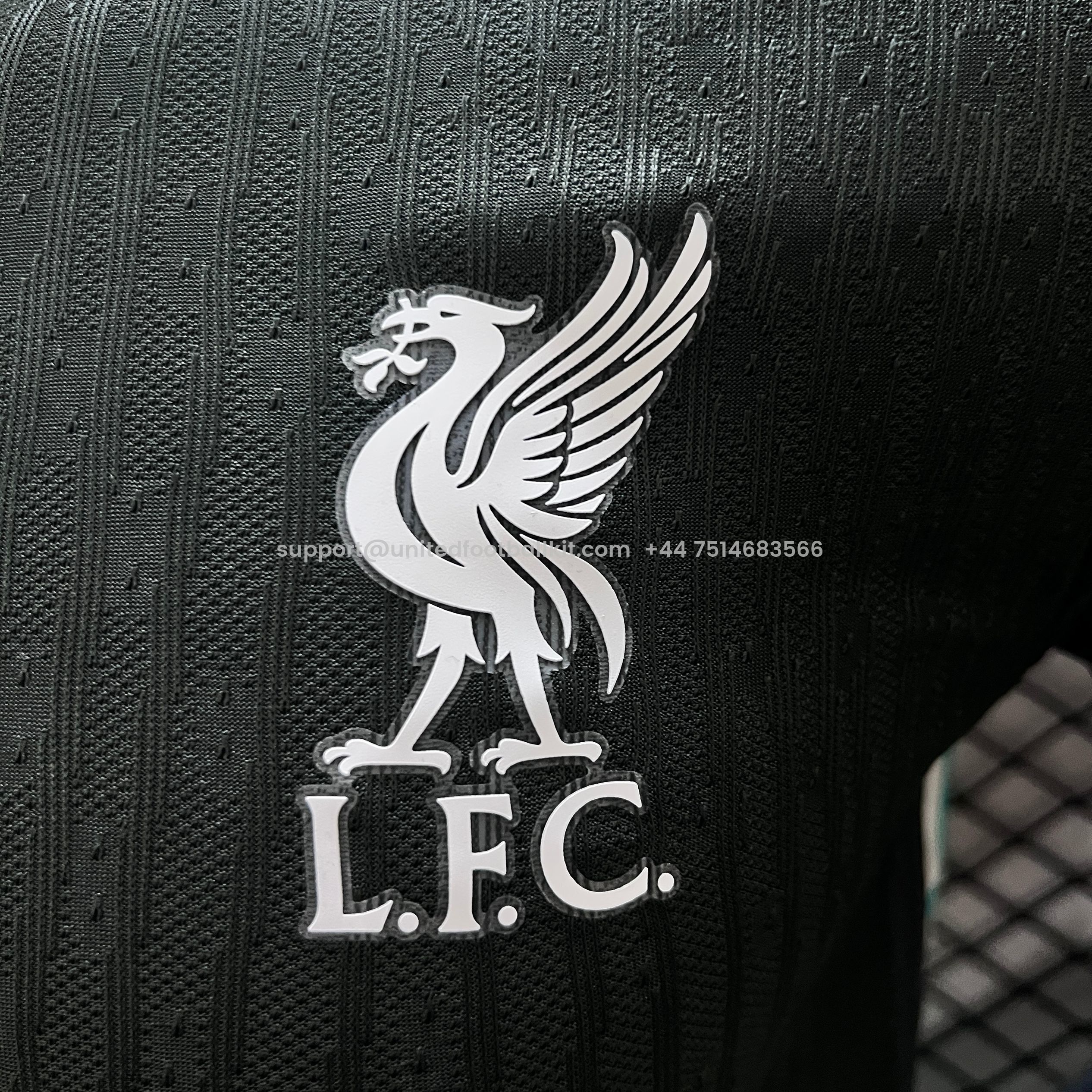 Unitedfootballkit.com | Liver.pool 24-25 Away Long Sleeve Jersey - Player Version -Customize Name, Number and Patch | Worldwide Shipping