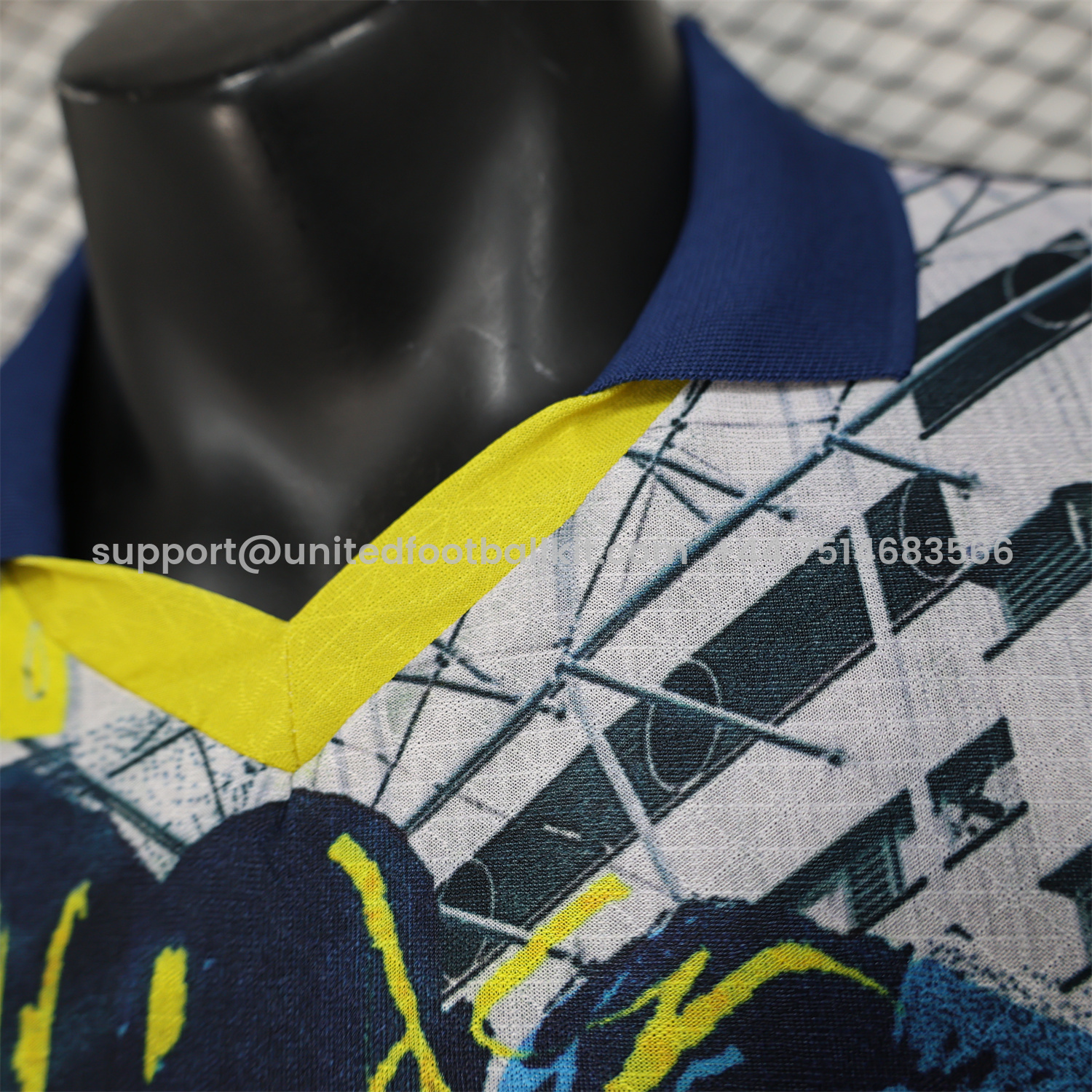 Unitedfootballkit.com | Manchester City 24-25 Blue Graffiti Special Edition Jersey - Player Version -Customize Name, Number and Patch | Worldwide Shipping