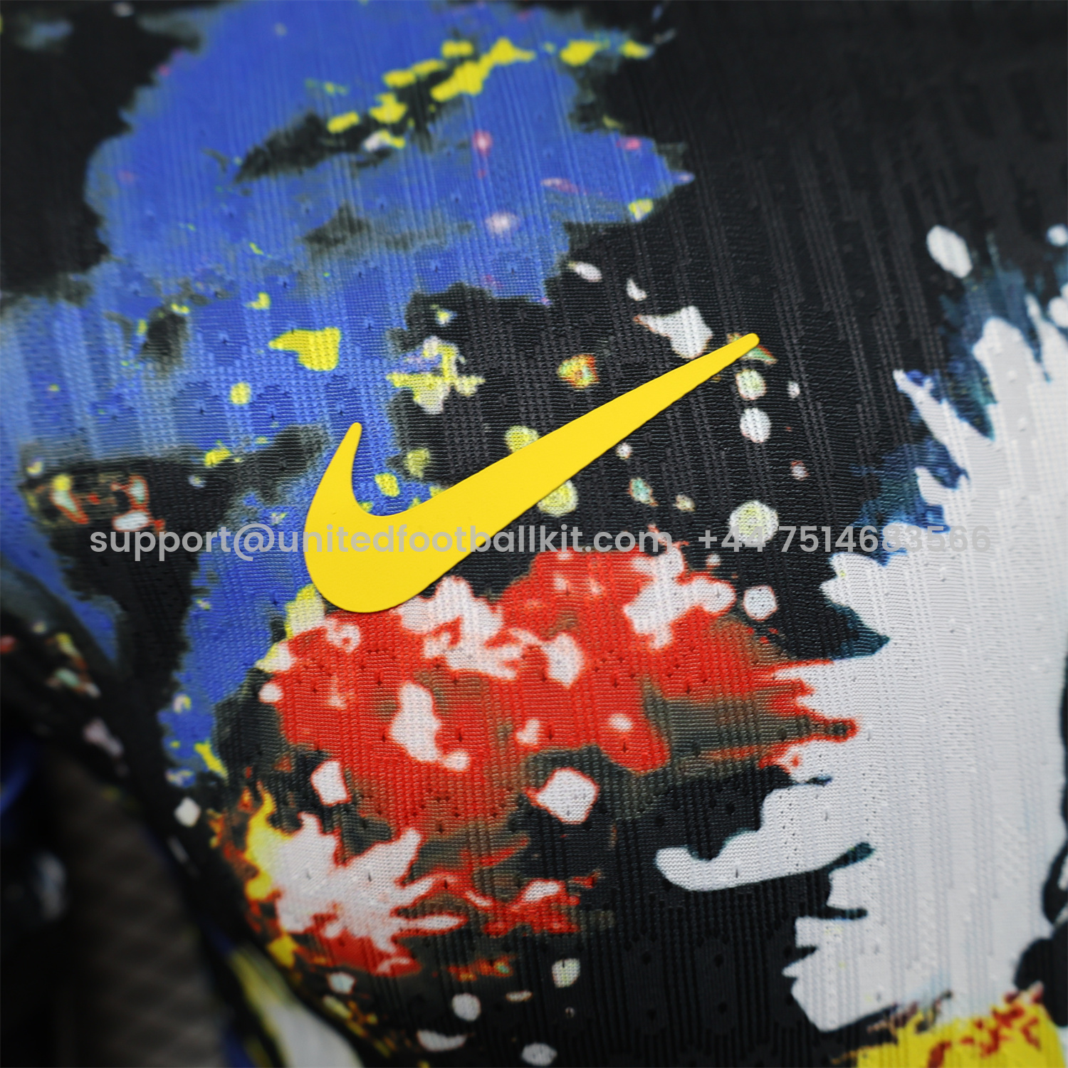 Unitedfootballkit.com | Brazil 25-26 Colorful Jesus Statue Special Colorful Graffiti Jersey - Player Version -Customize Name, Number and Patch | Worldwide Shipping