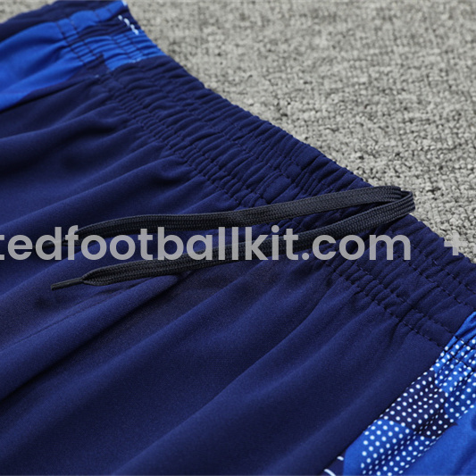 Unitedfootballkit.com | Al Nassr Riyadh Victory 24-25 Long Sleeve Training Set - Royal Blue -Customize Name, Number and Patch | Worldwide Shipping