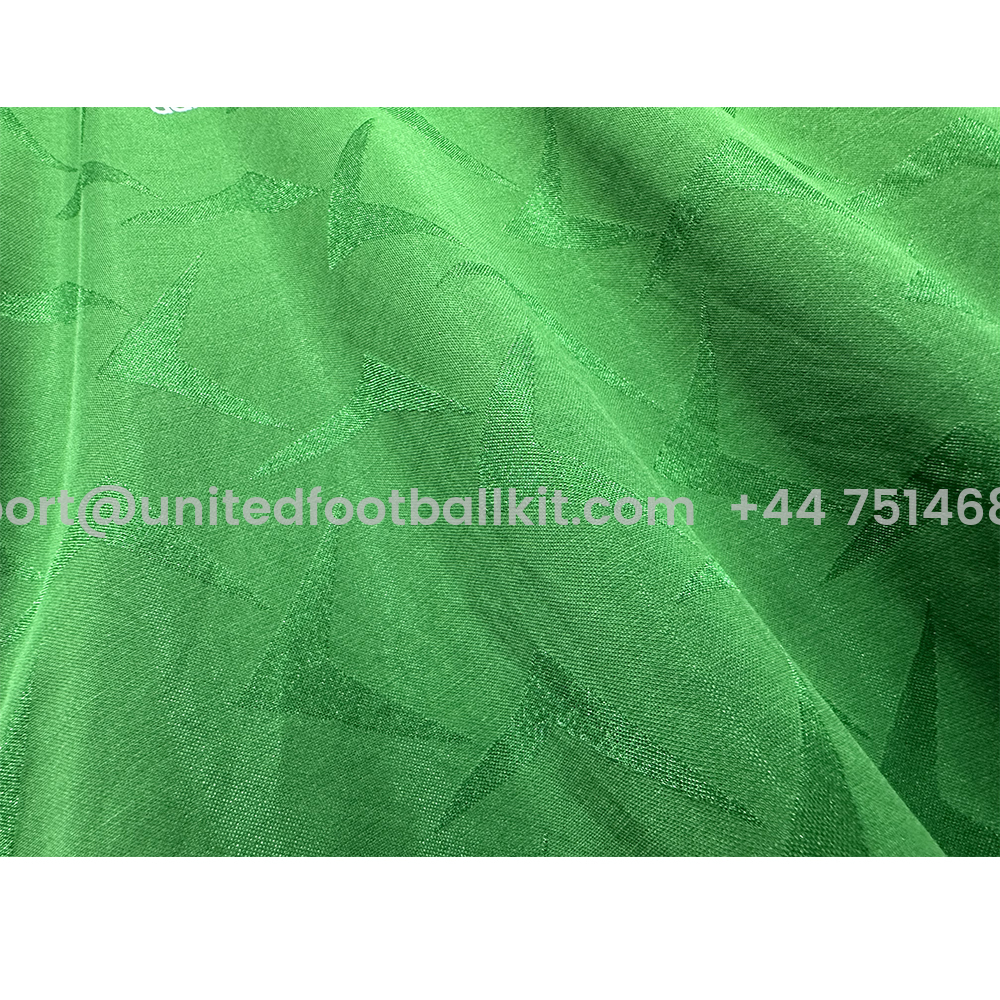 Unitedfootballkit.com | Retro Ireland 1990 Home Unsponsored Jersey -Customize Name, Number and Patch | Worldwide Shipping