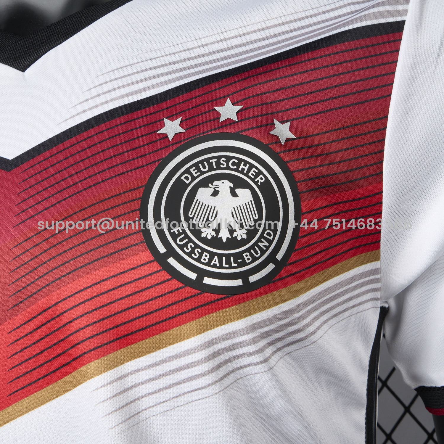 Unitedfootballkit.com | Retro Germany 2014 Home Jersey - Player Version -Customize Name, Number and Patch | Worldwide Shipping