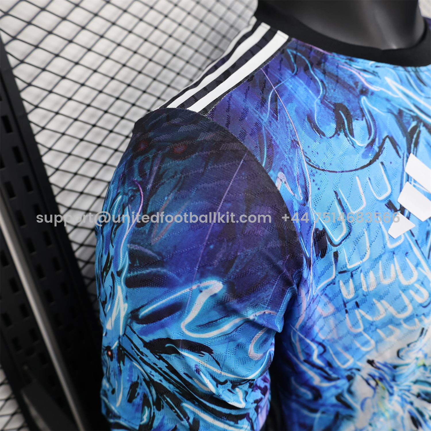 Unitedfootballkit.com | Japan 25-26 Kakashi and Obito Blue Special Jersey - Player Version -Customize Name, Number and Patch | Worldwide Shipping