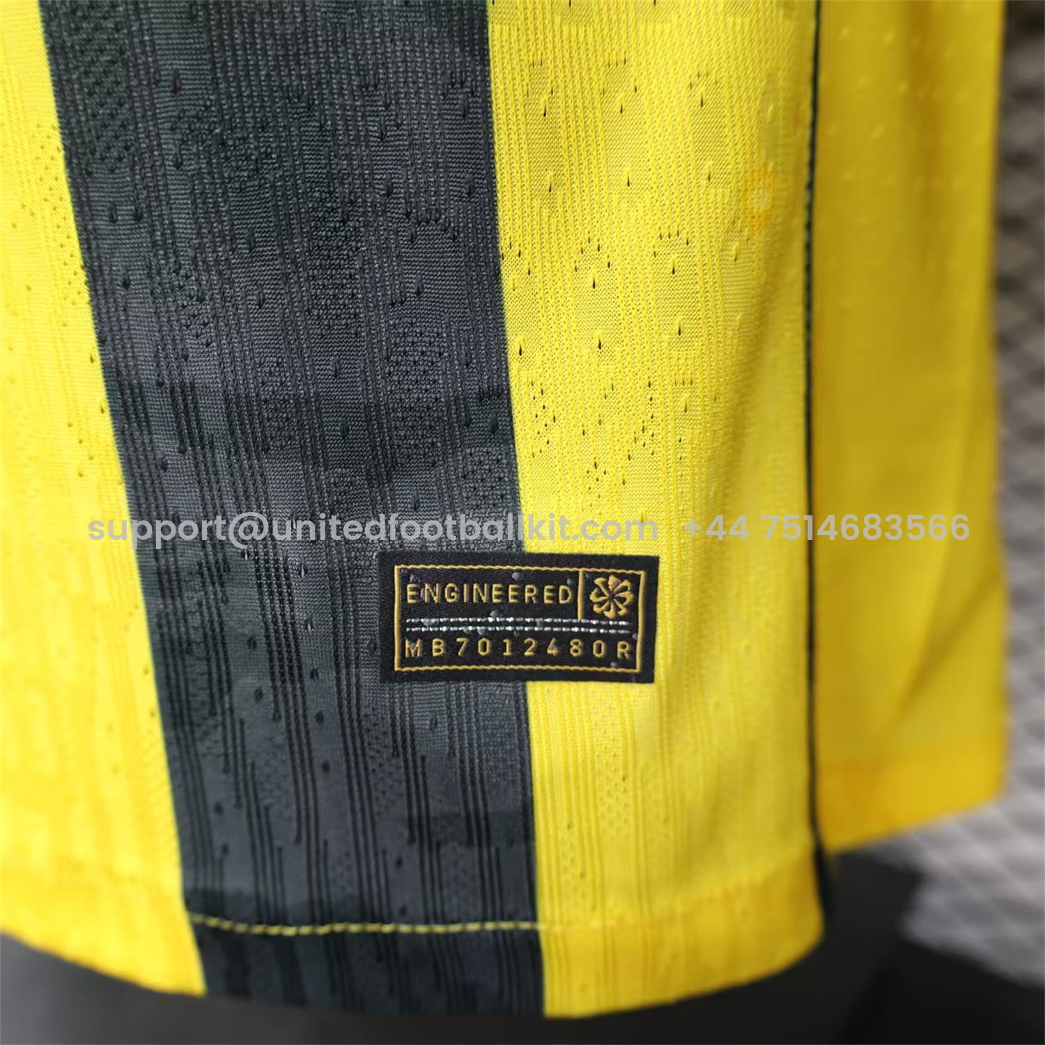 Unitedfootballkit.com | Al Ittihad Jeddah United 25-26 Home Jersey - Player Version -Customize Name, Number and Patch | Worldwide Shipping