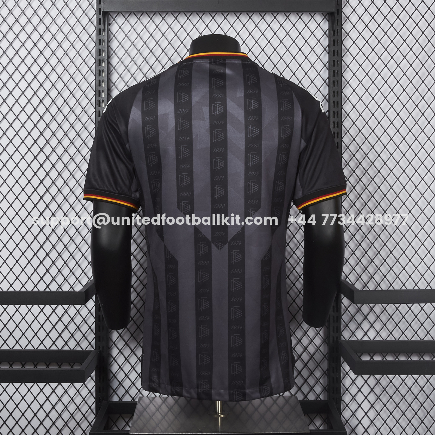 Unitedfootballkit.com | Germany 2026 Black Special Jersey - Player Version -Customize Name, Number and Patch | Worldwide Shipping