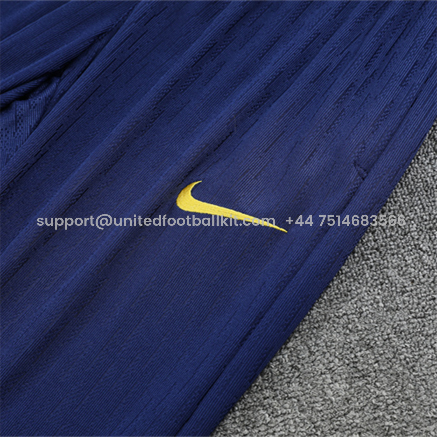 Unitedfootballkit.com | Atletico Madrid 25-26 Kid Long Sleeves Training Set - Royal Blue Top & Royal Blue Pants -Customize Name, Number and Patch | Worldwide Shipping