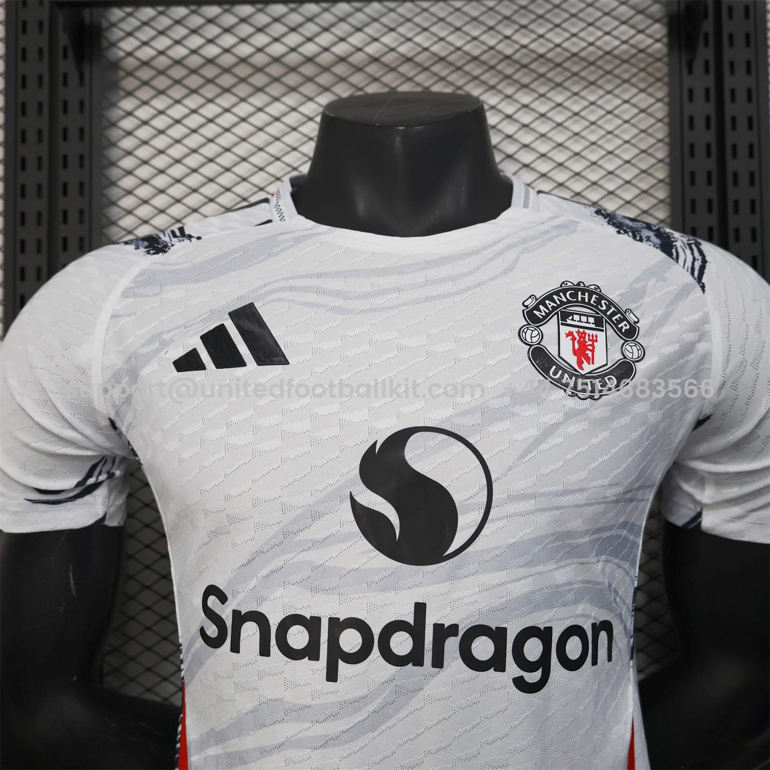 Unitedfootballkit.com | Manchester United 25-26 White Special Edition Jersey - Player Version -Customize Name, Number and Patch | Worldwide Shipping