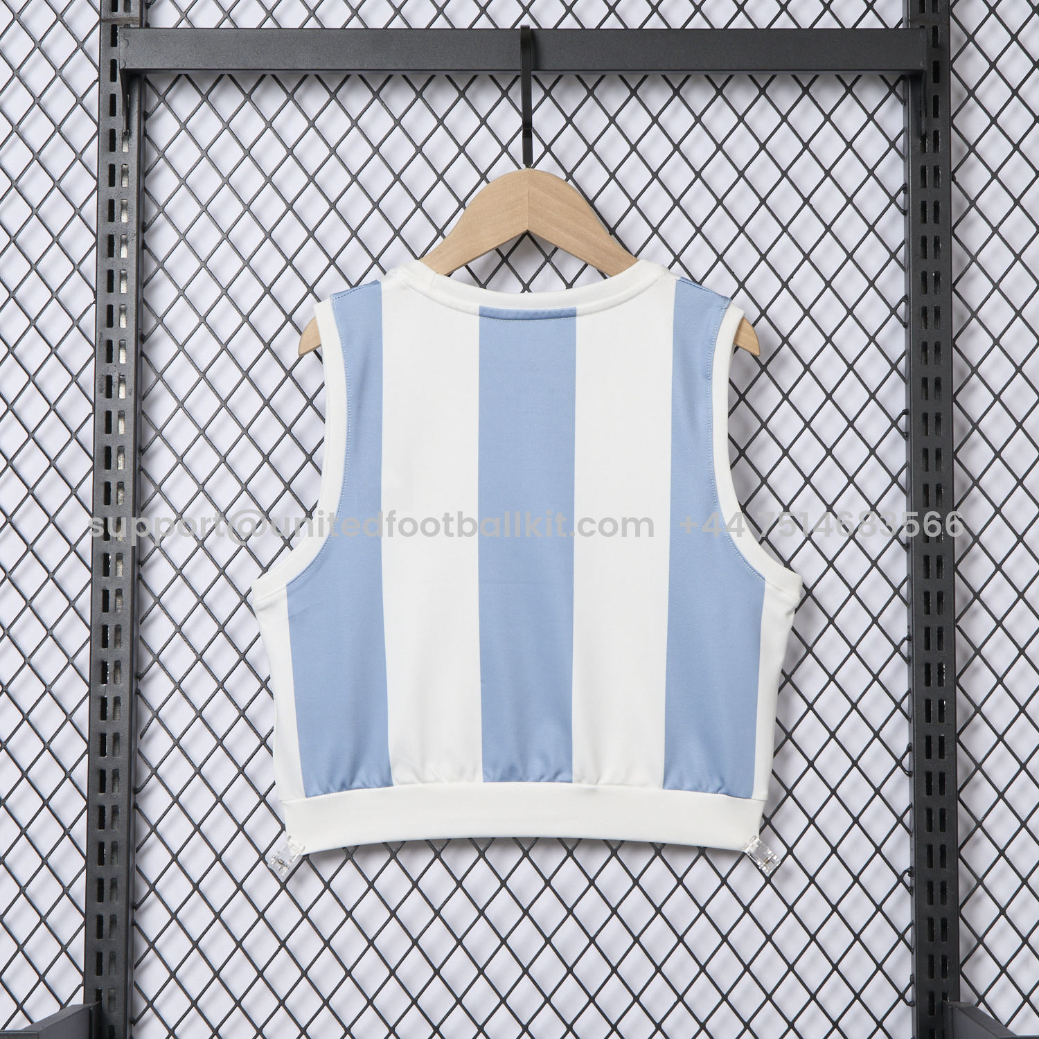 Unitedfootballkit.com | Women's Argentina 25-26 50th Anniversary Home Yoga Vest -Customize Name, Number and Patch | Worldwide Shipping