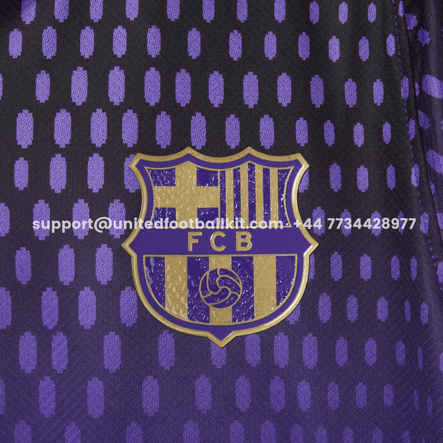 Unitedfootballkit.com | Barcelona 26-27 Away Purple-Black Gradient Jersey - Fans Version -Customize Name, Number and Patch | Worldwide Shipping