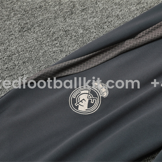 Unitedfootballkit.com | Real Madrid 24-25 Long Sleeve Training Set - Apricot -Customize Name, Number and Patch | Worldwide Shipping