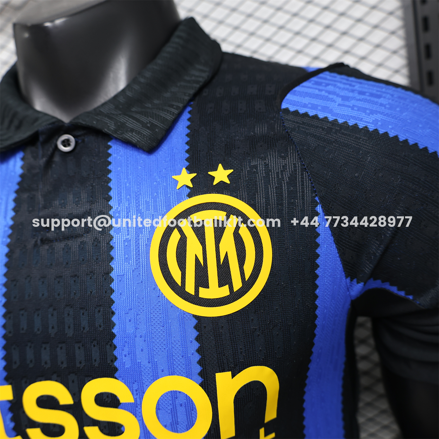 Unitedfootballkit.com | Inter Milan 26-27 Home Jersey - Player Version -Customize Name, Number and Patch | Worldwide Shipping