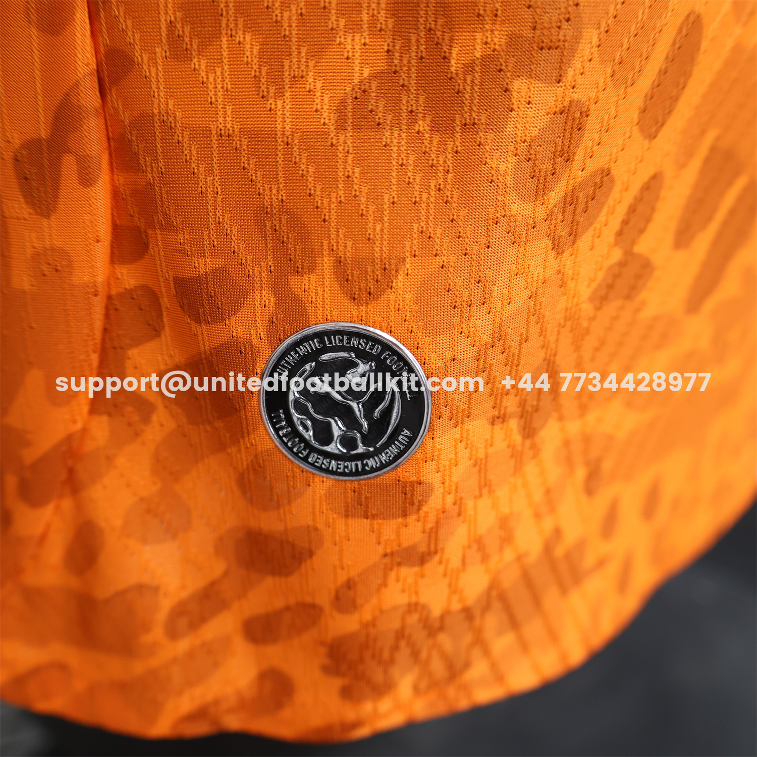 Unitedfootballkit.com | Ivory Coast 2026 Home Orange Jersey - Player Version -Customize Name, Number and Patch | Worldwide Shipping