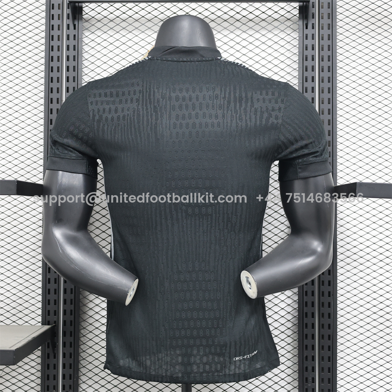 Unitedfootballkit.com | Netherlands 2025-26 Black Goalkeeper Jersey - Player Version -Customize Name, Number and Patch | Worldwide Shipping
