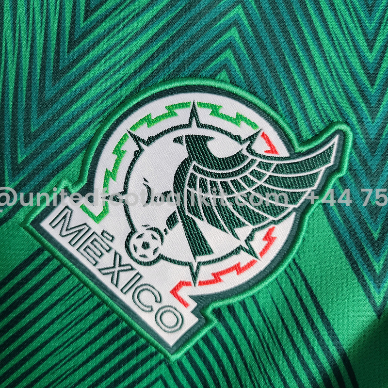 Unitedfootballkit.com | Mexico 22-23 Home Stadium Jersey - Fans Version -Customize Name, Number and Patch | Worldwide Shipping