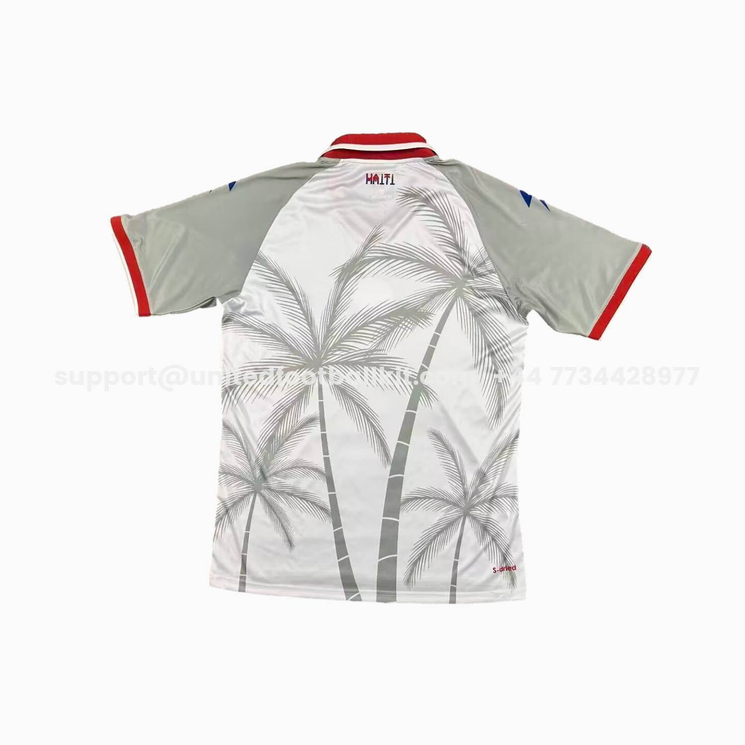Unitedfootballkit.com | Haiti 26-27 Away Jersey - Fans Version -Customize Name, Number and Patch | Worldwide Shipping
