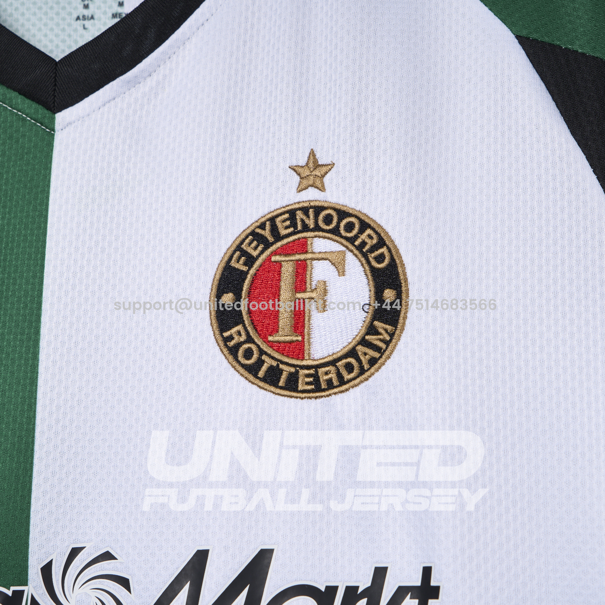 Unitedfootballkit.com | Feyenoord 24-25 Third Jersey - Fans Version -Customize Name, Number and Patch | Worldwide Shipping
