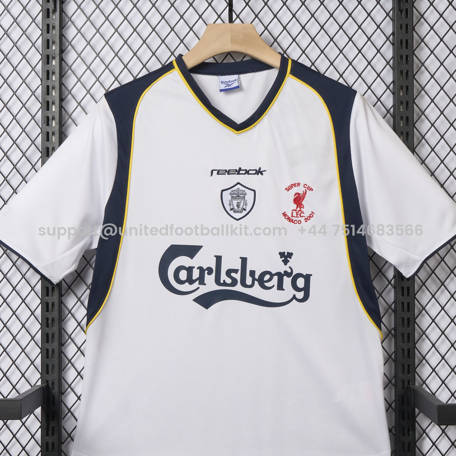 Unitedfootballkit.com | Retro Liver.pool 2000-01 Away Jersey -Customize Name, Number and Patch | Worldwide Shipping