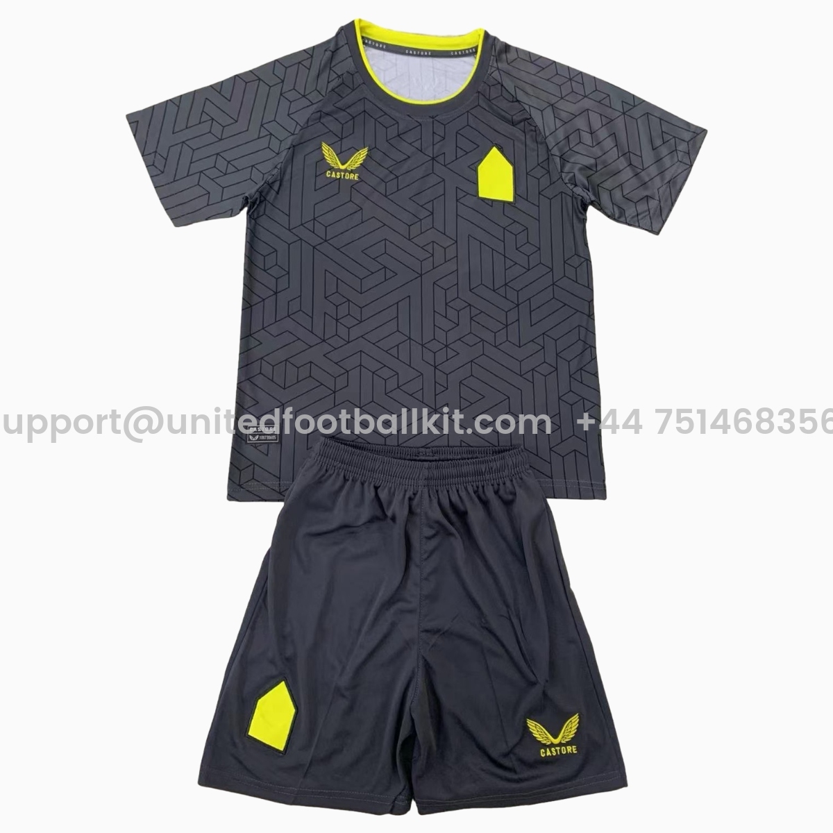 Unitedfootballkit.com | Everton 24-25 Away Kids Kit -Customize Name, Number and Patch | Worldwide Shipping
