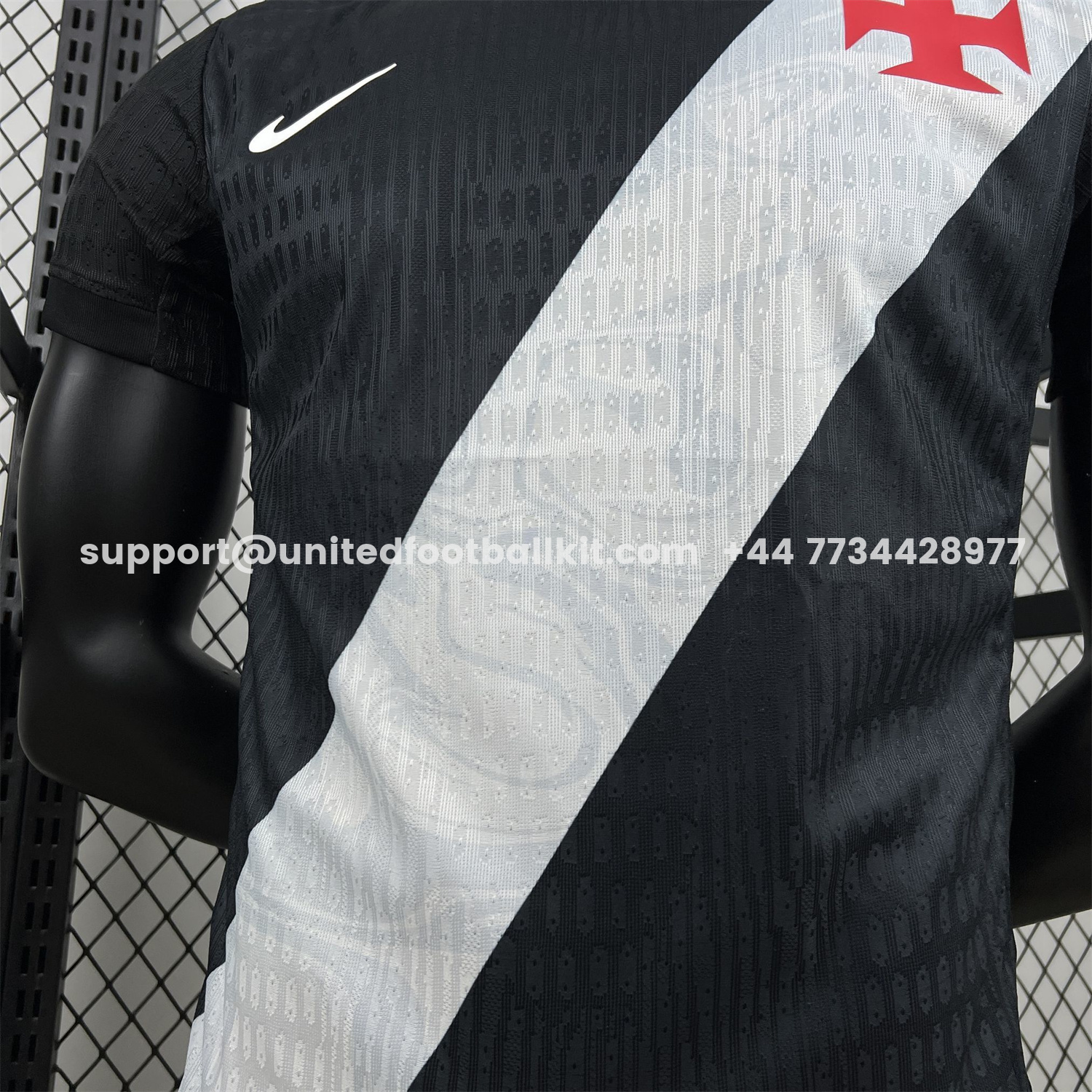 Unitedfootballkit.com | Vasco Da Gama 26-27 Home Jersey - Player Version -Customize Name, Number and Patch | Worldwide Shipping