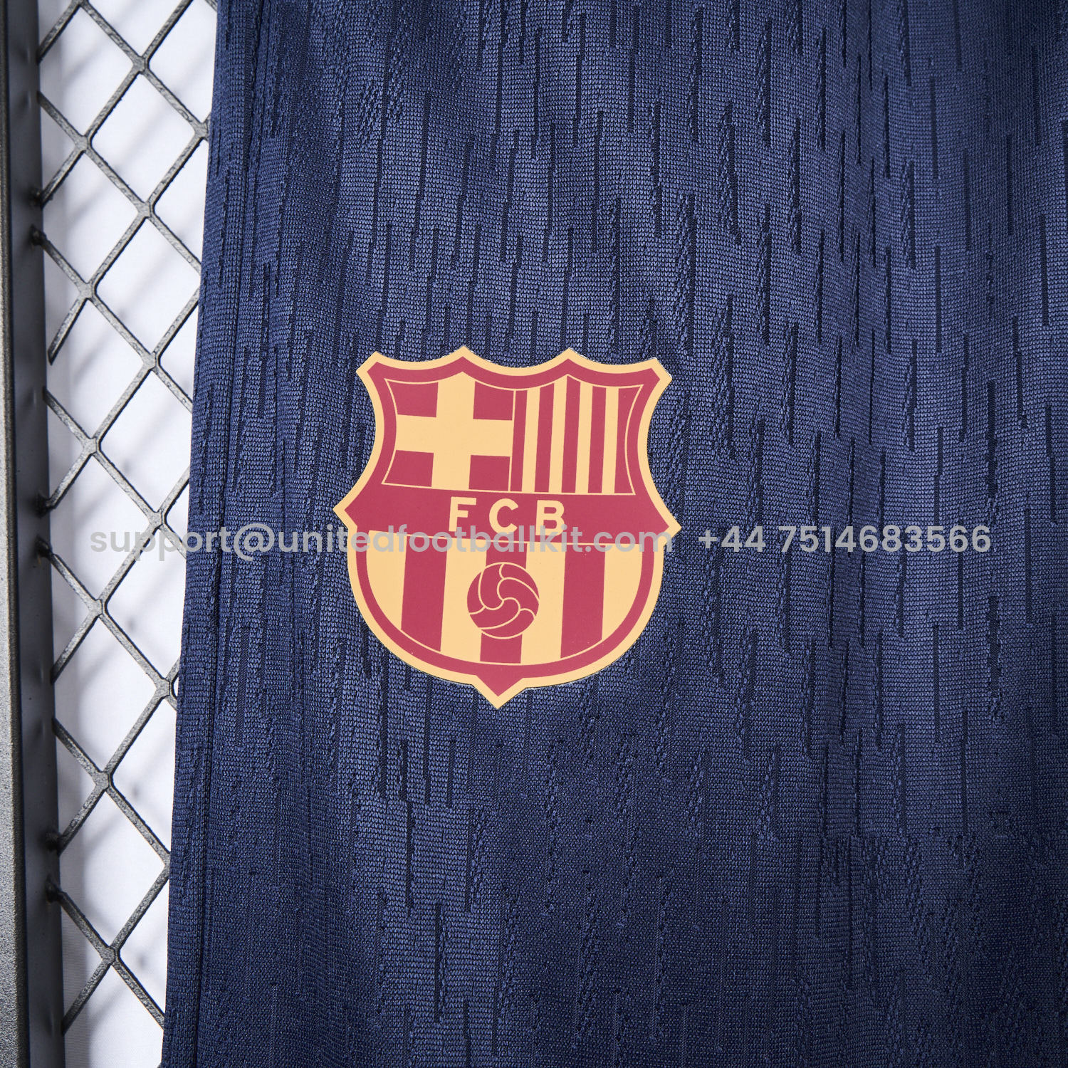 Unitedfootballkit.com | Barcelona 24-25 Deep Blue Training Pants - Player Version -Customize Name, Number and Patch | Worldwide Shipping