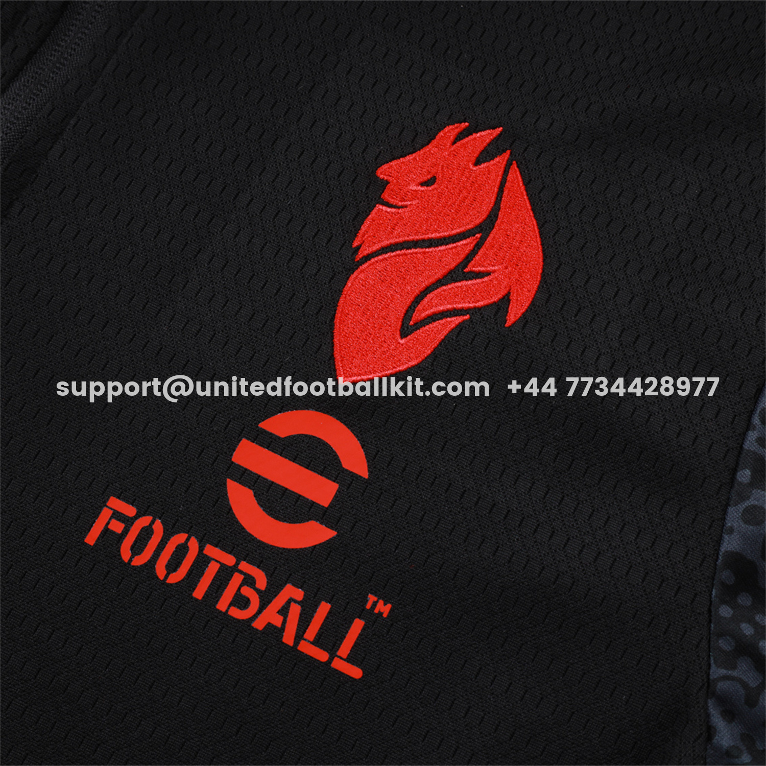 Unitedfootballkit.com | AC Milan 25-26 Jacket Training Tracksuit - Little Devil Black top & Pants -Customize Name, Number and Patch | Worldwide Shipping