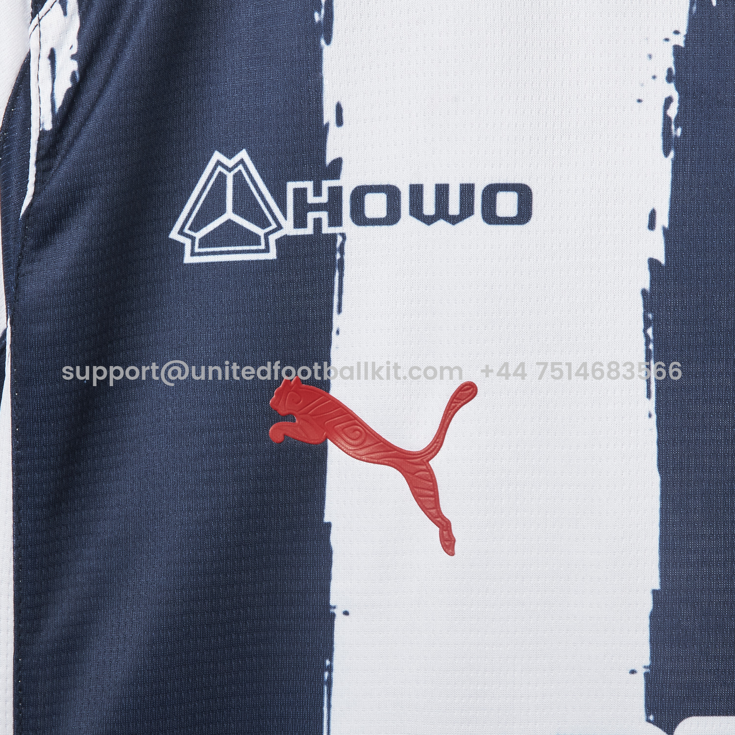 Unitedfootballkit.com | Rayados Monterrey 25-26 Home Stripes Jersey - Fans Version -Customize Name, Number and Patch | Worldwide Shipping