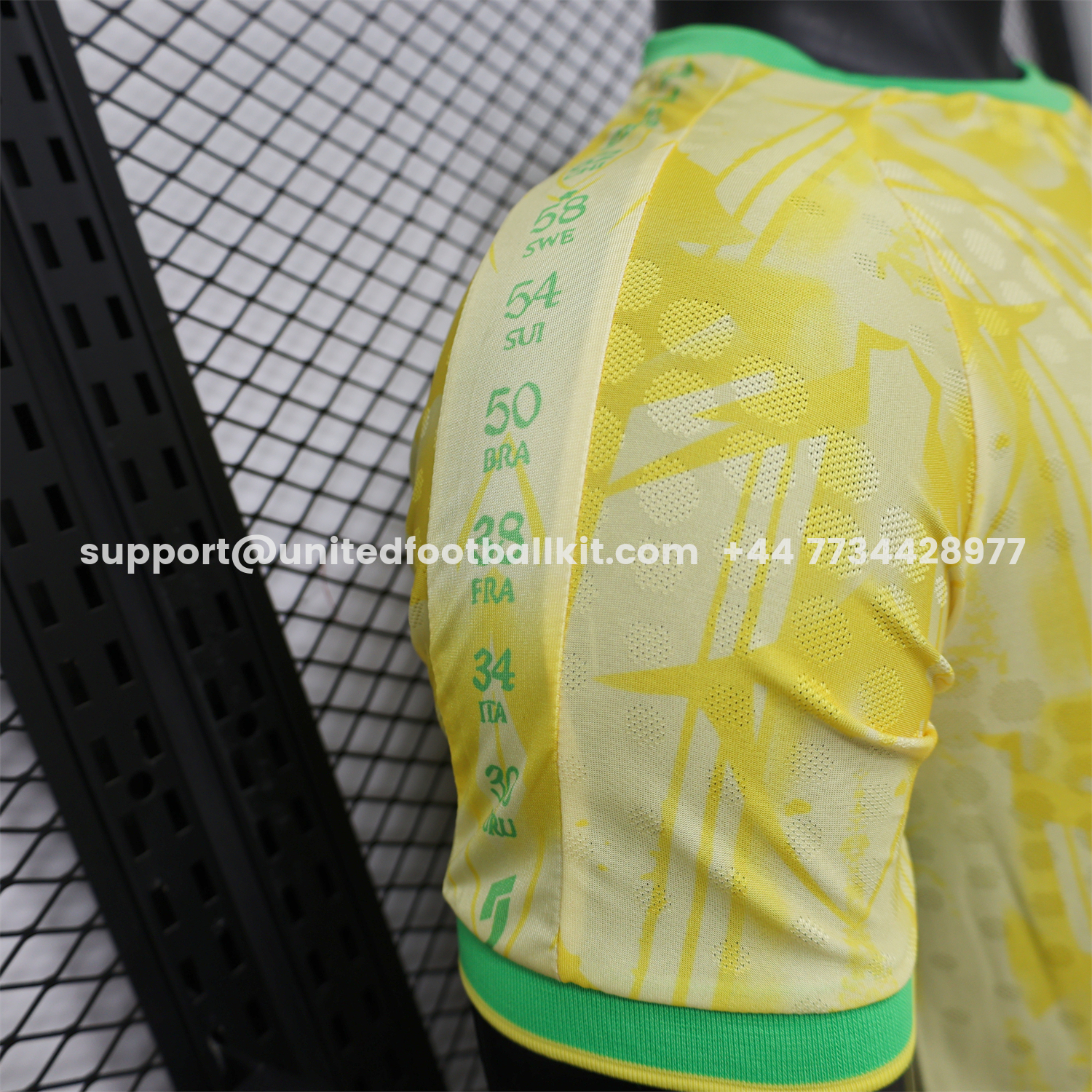 Unitedfootballkit.com | Brazil 2026 Light Yellow Special Jersey - Player Version -Customize Name, Number and Patch | Worldwide Shipping