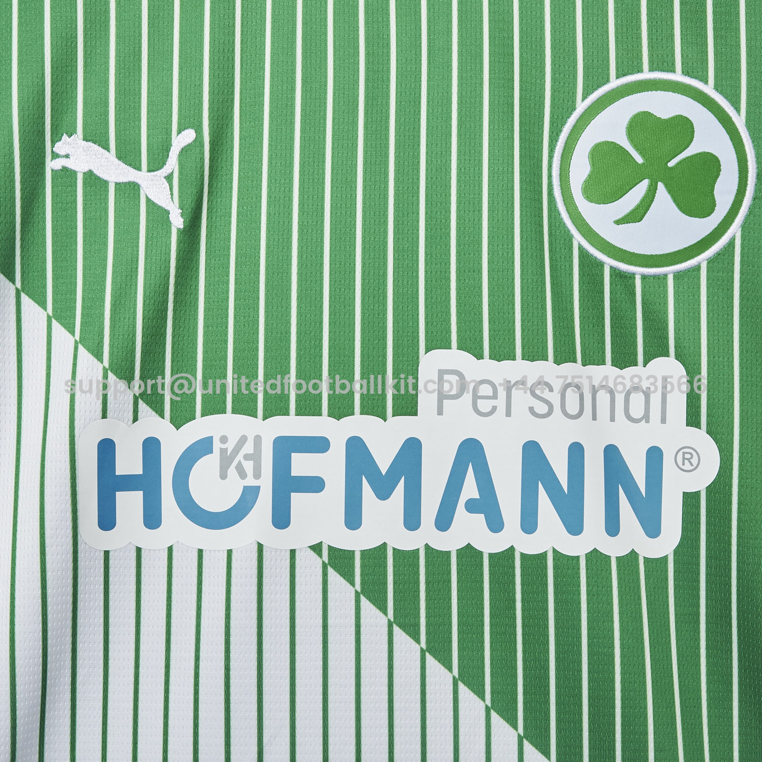 Unitedfootballkit.com | Furth 25-26 Home Jersey - Fans Version -Customize Name, Number and Patch | Worldwide Shipping