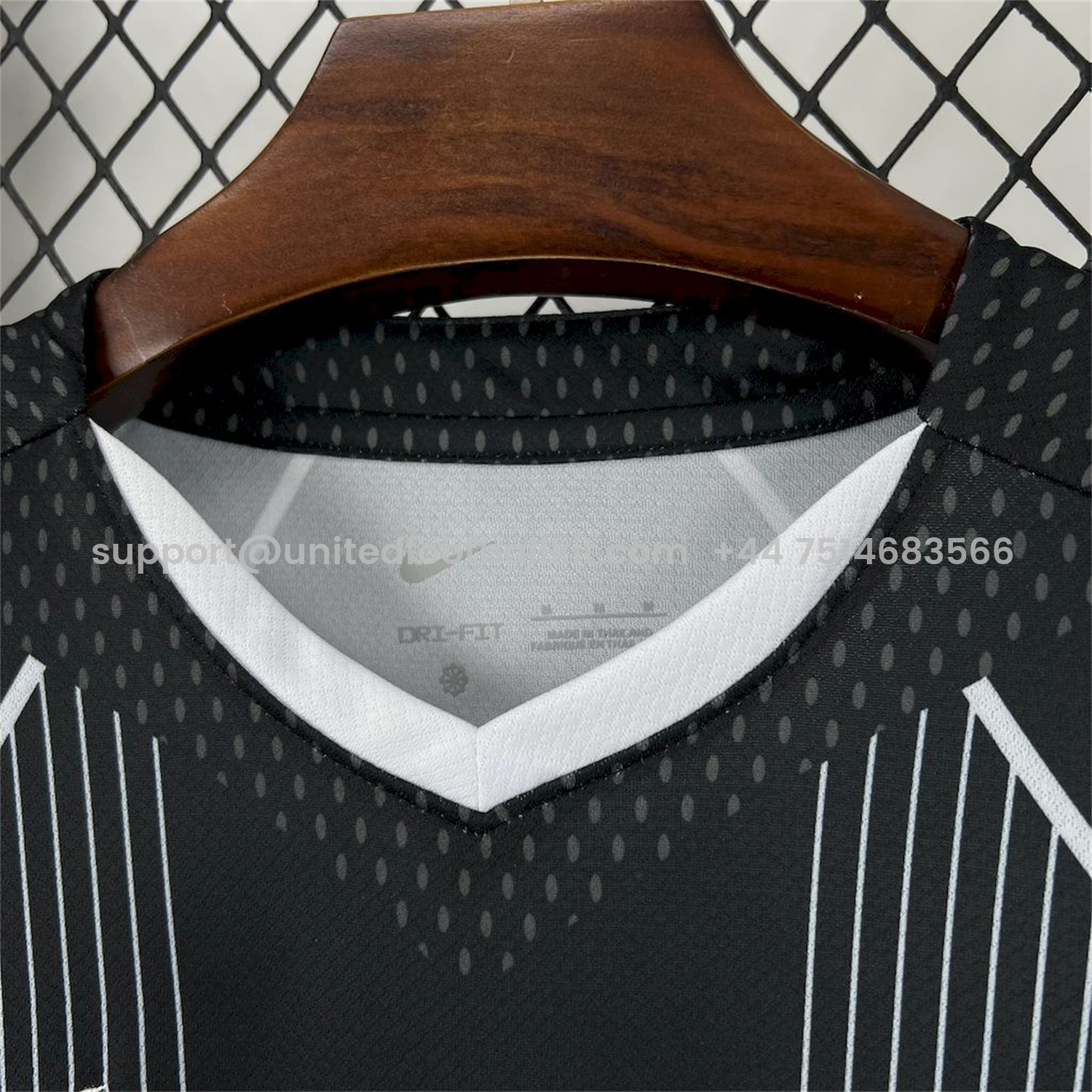 Unitedfootballkit.com | Barcelona 25-26 T90 White Lines Black Jersey - Fans Version -Customize Name, Number and Patch | Worldwide Shipping