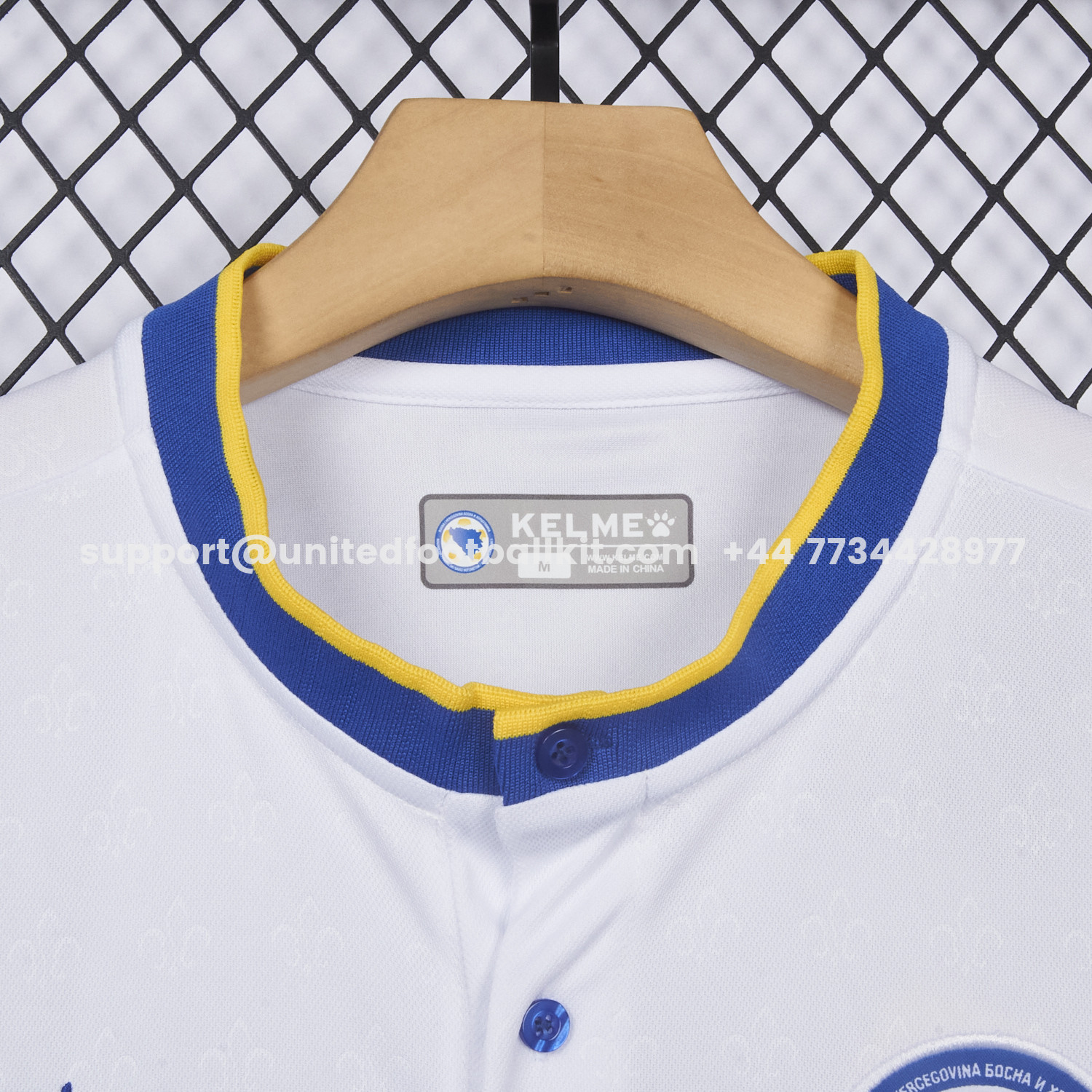 Unitedfootballkit.com | Bosnia and Herzegovina 2026 Away Jersey - Fans Version -Customize Name, Number and Patch | Worldwide Shipping