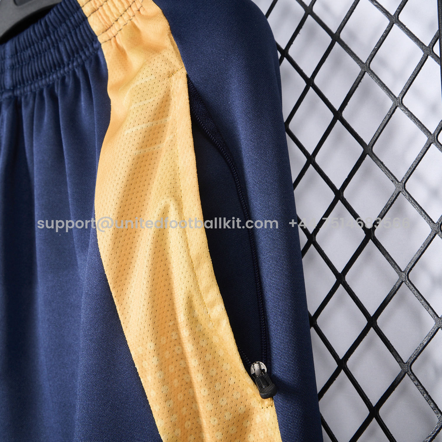 Unitedfootballkit.com | Real Madrid 24-25 Deep Blue Training Pants - Player Version -Customize Name, Number and Patch | Worldwide Shipping