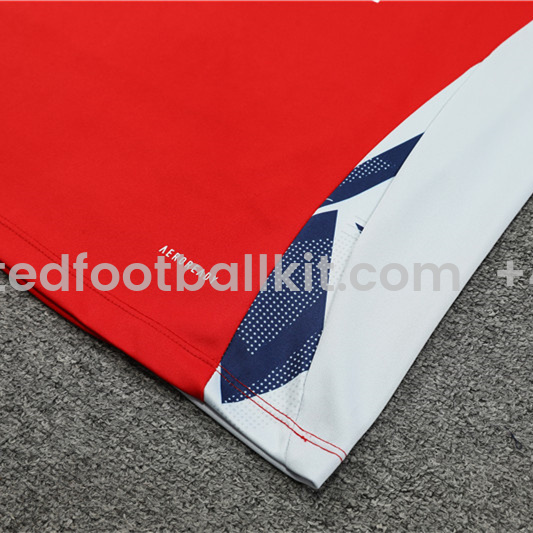 Unitedfootballkit.com | Arsenal 24-25 Long Sleeve Training Set - Red & Blue -Customize Name, Number and Patch | Worldwide Shipping