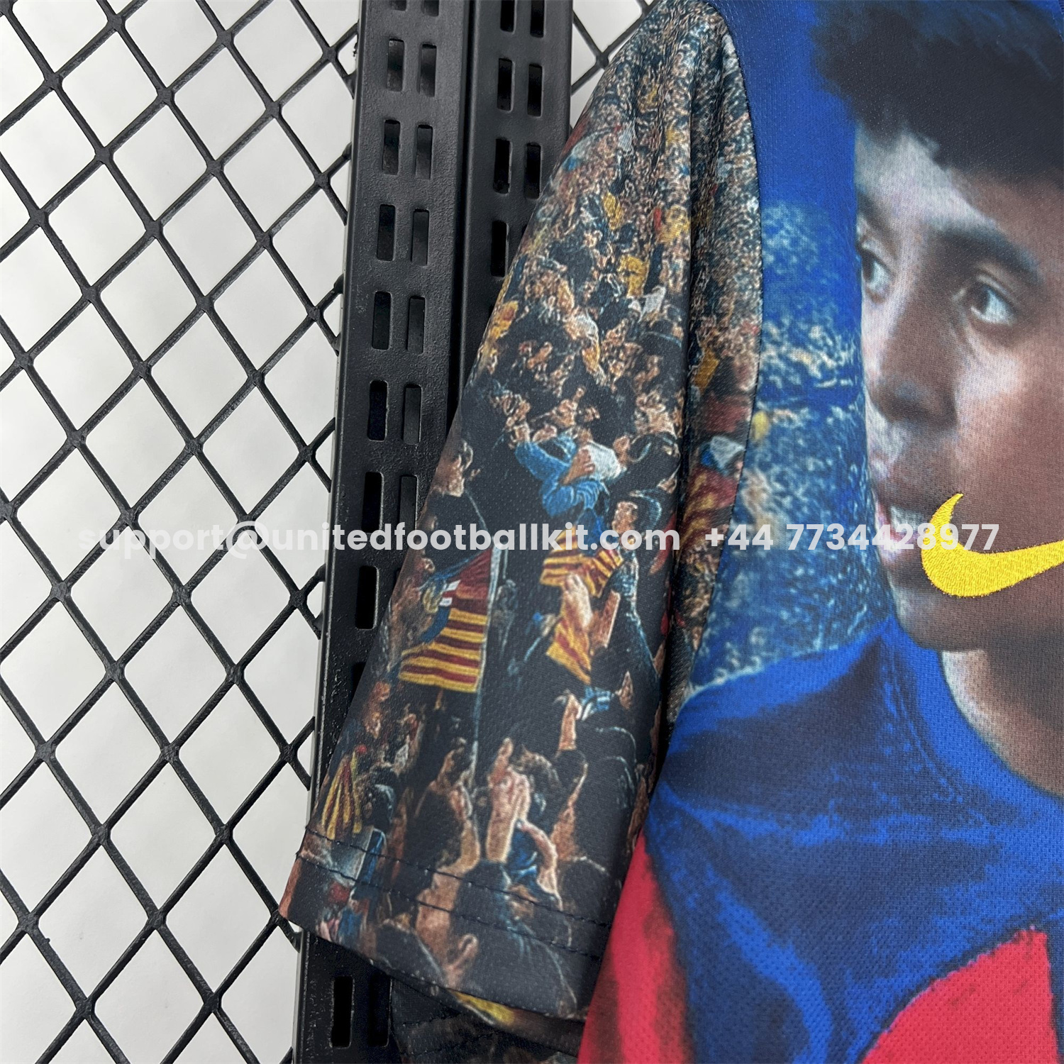 Unitedfootballkit.com | Barcelona 25-26 Lamine Yamal Special Jersey - Fans Version -Customize Name, Number and Patch | Worldwide Shipping