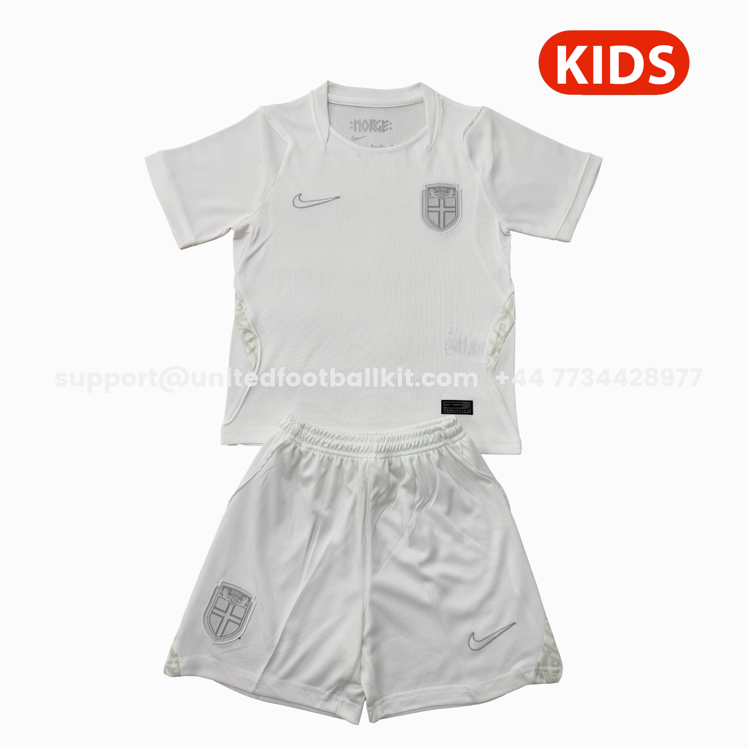 Unitedfootballkit.com | Norway 2026 Third Kids Kit -Customize Name, Number and Patch | Worldwide Shipping