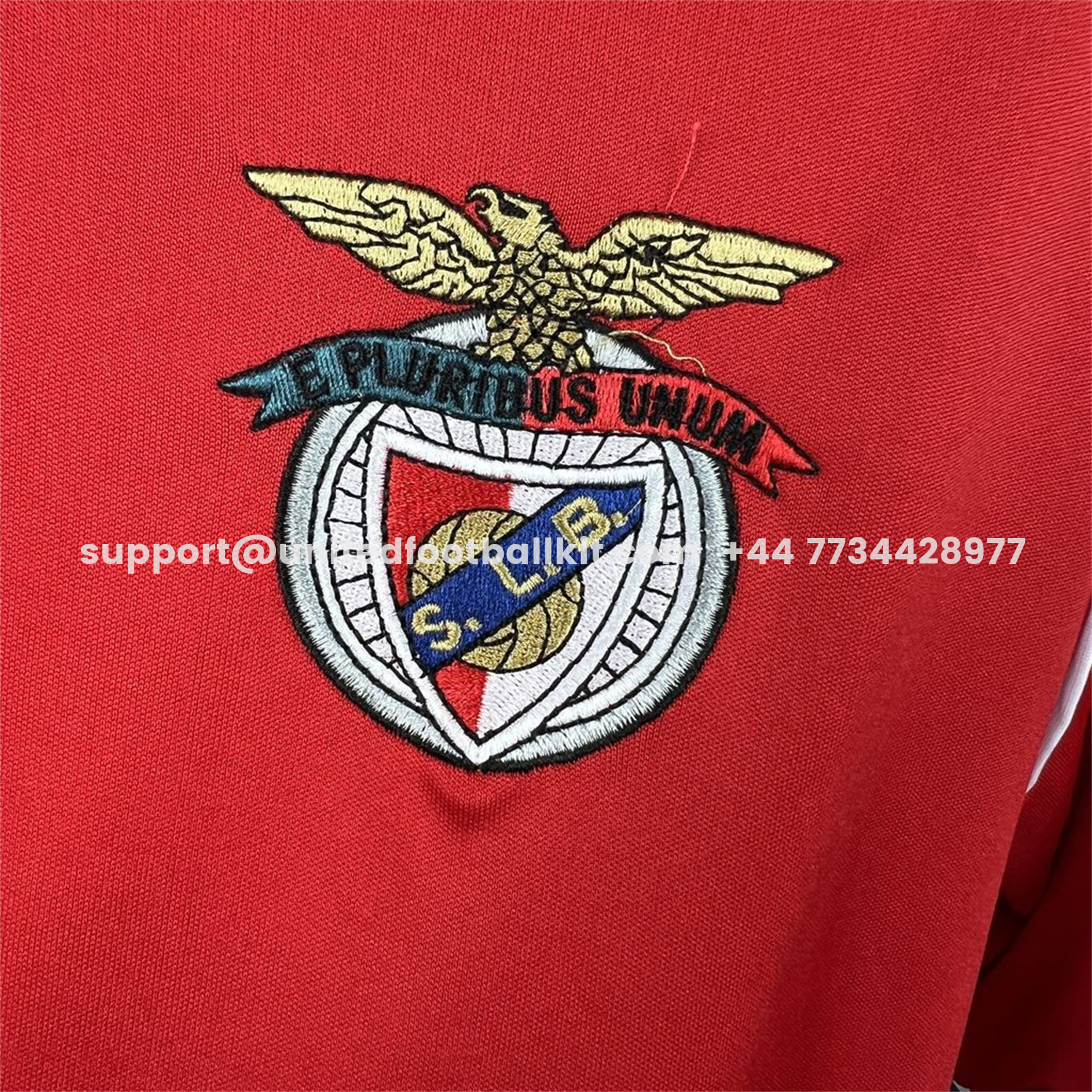 Unitedfootballkit.com | Retro Benfica 1992-93 Home Jersey -Customize Name, Number and Patch | Worldwide Shipping