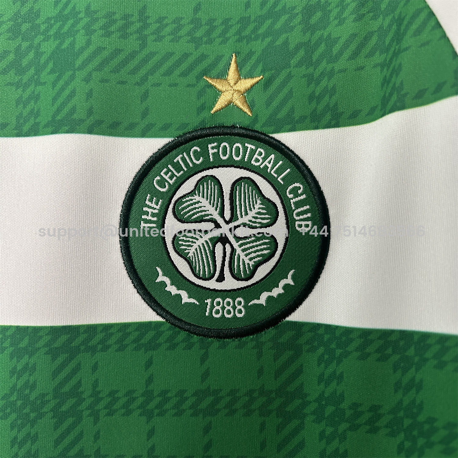 Unitedfootballkit.com | Celtic 25-26 Home Unsponsored Jersey - Fans Version -Customize Name, Number and Patch | Worldwide Shipping