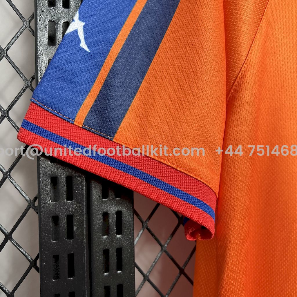 Unitedfootballkit.com | Retro Barcelona 1997-98 Away Jersey -Customize Name, Number and Patch | Worldwide Shipping