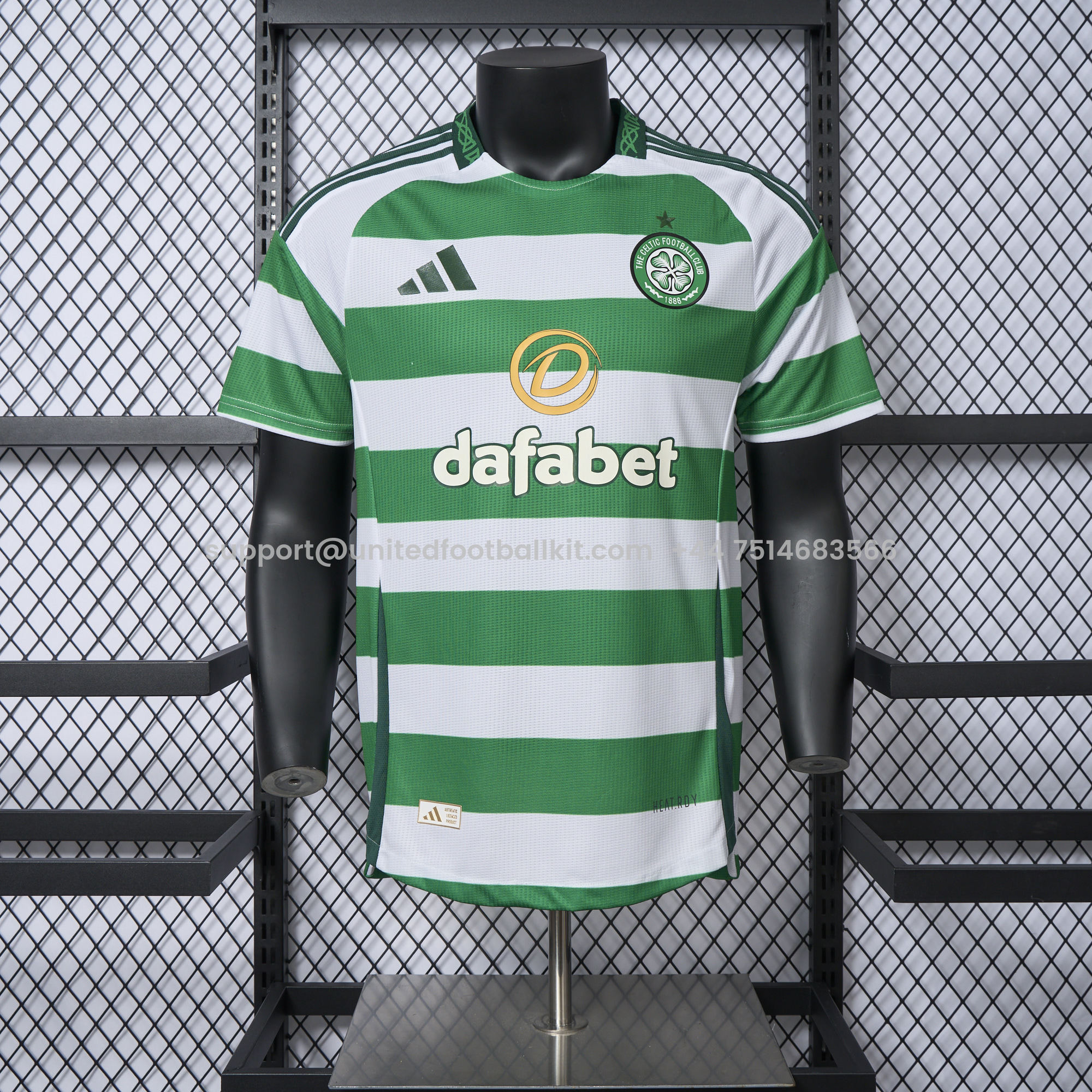 Unitedfootballkit.com | Celtic 24-25 Home Stadium Jersey - Player Version -Customize Name, Number and Patch | Worldwide Shipping