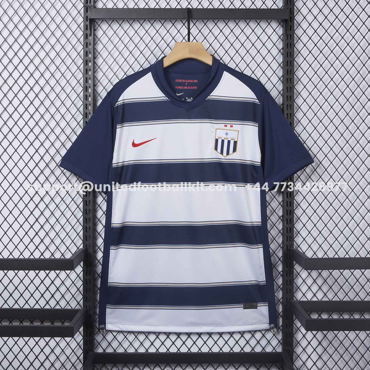 Unitedfootballkit.com | Alianza Lima 2026 125th Anniversary Jersey - Fans Version -Customize Name, Number and Patch | Worldwide Shipping