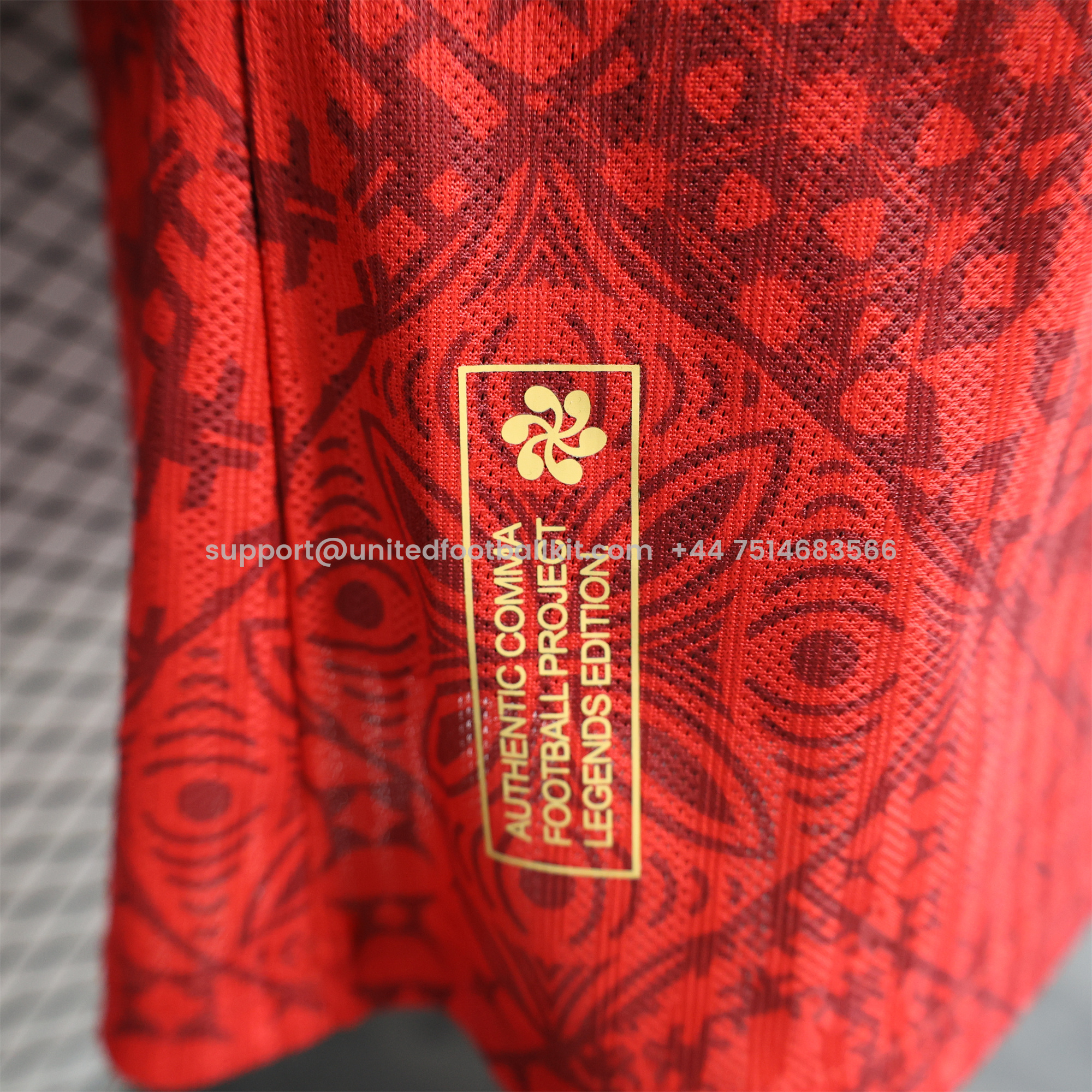 Unitedfootballkit.com | Portugal 2024-25 COMMA C.Ronaldo Jersey - Player Version -Customize Name, Number and Patch | Worldwide Shipping