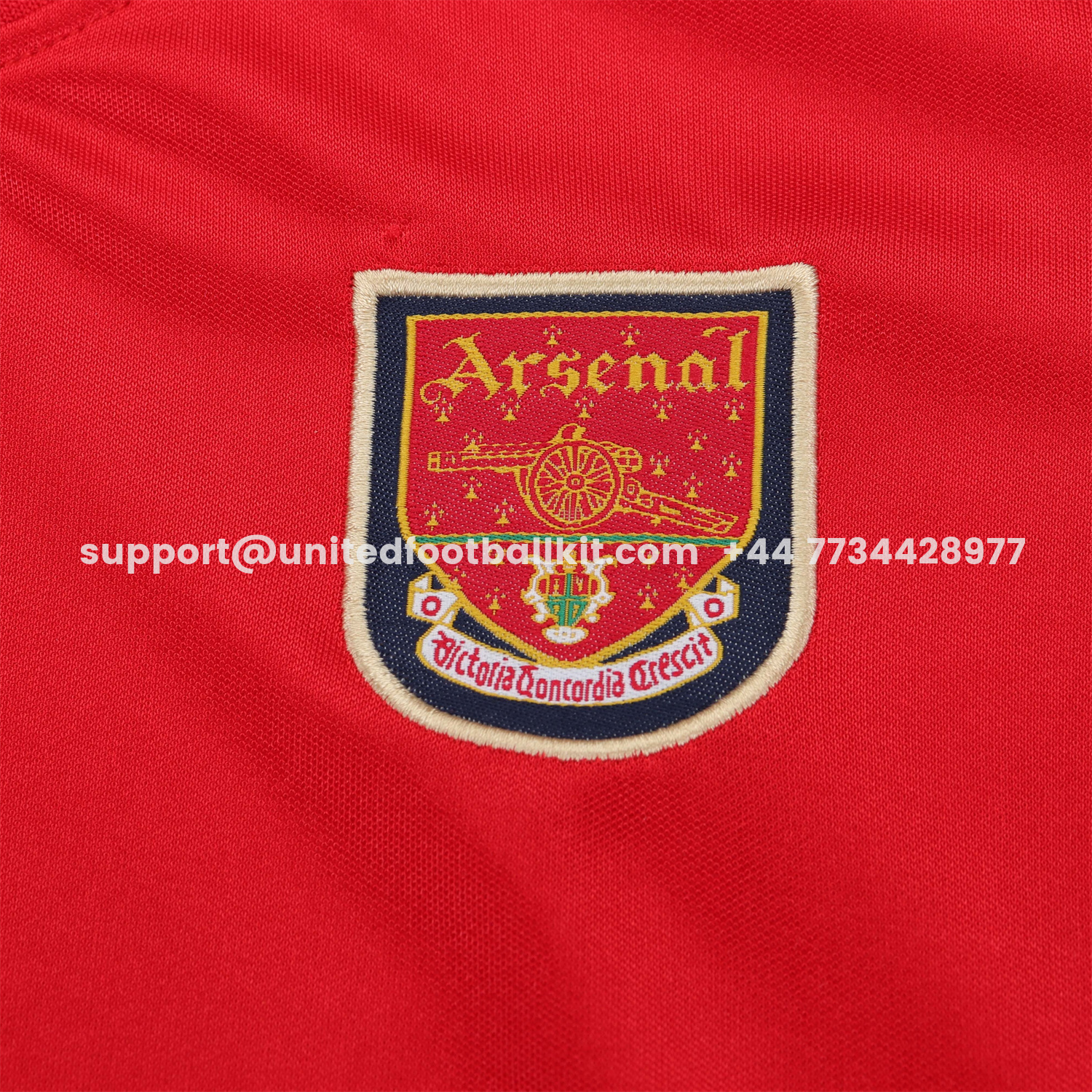 Unitedfootballkit.com | Retro Arsenal 2001-02 Home Kids Kit -Customize Name, Number and Patch | Worldwide Shipping