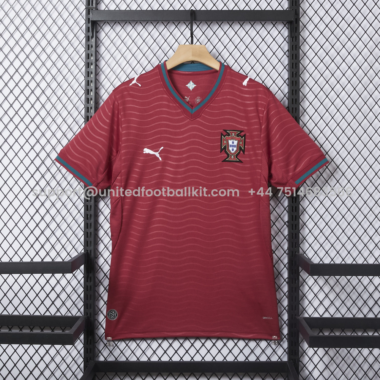 Unitedfootballkit.com | Portugal 2026 Home Jersey - Fans Version -Customize Name, Number and Patch | Worldwide Shipping