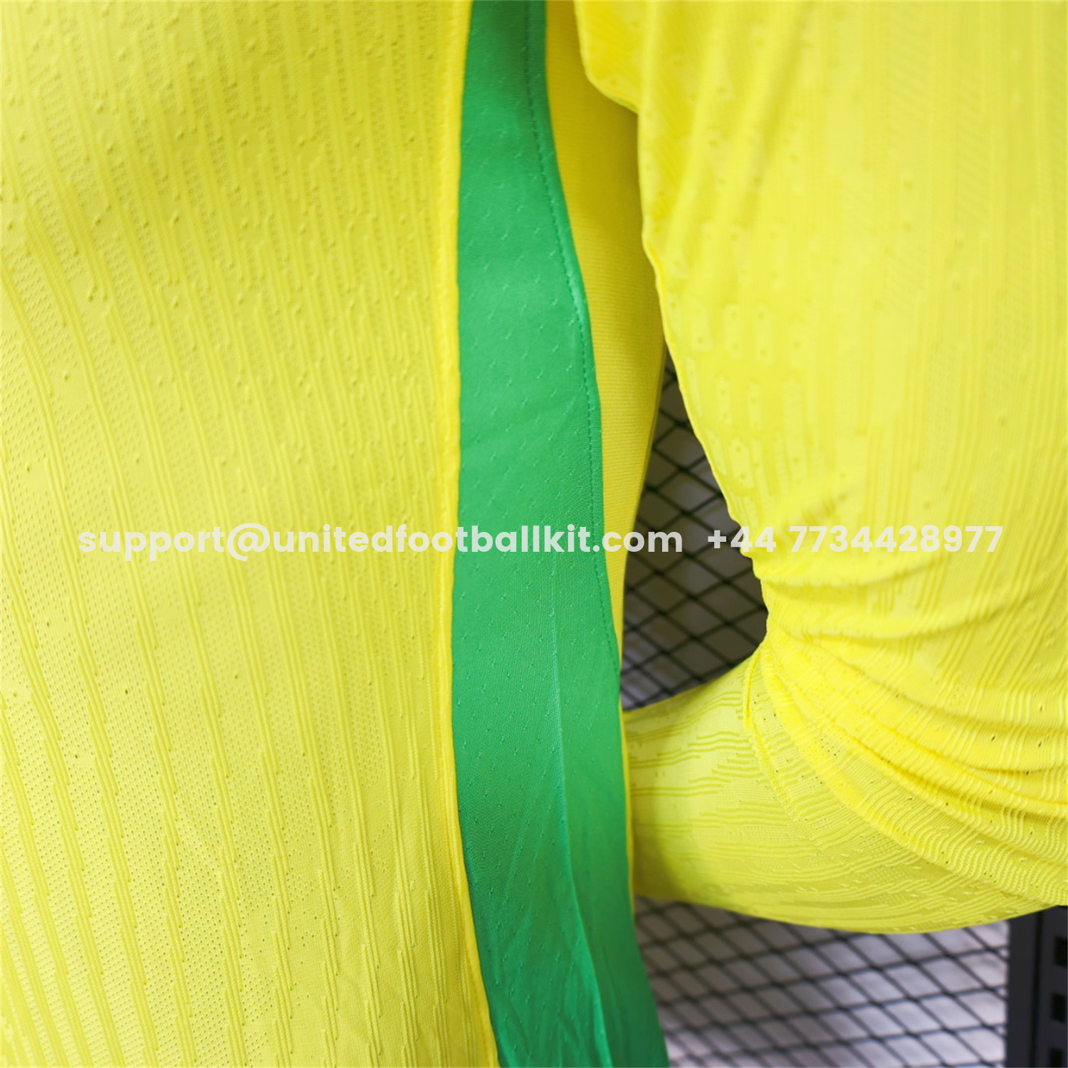Unitedfootballkit.com | Brazil 2025 Women's Team Home Long Sleeves Jersey - Men's Player Version -Customize Name, Number and Patch | Worldwide Shipping
